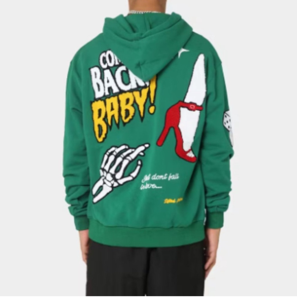 Lifted Anchor City Puff Hoodie size S - Picture 4 of 16